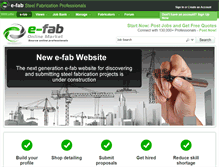 Tablet Screenshot of e-fab.com.au